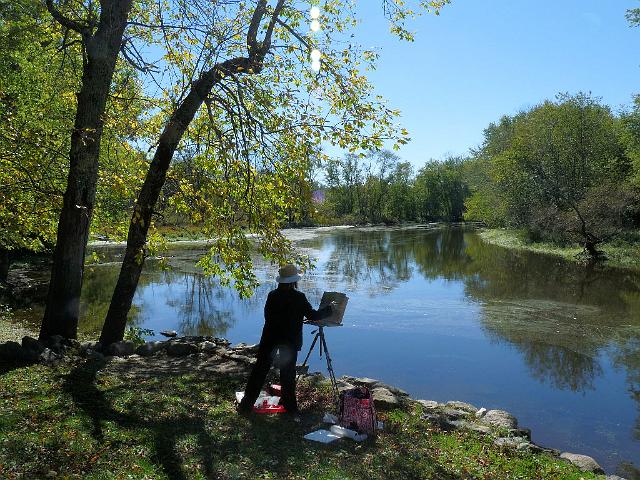 (59) An artist painting the Concord River.JPG
